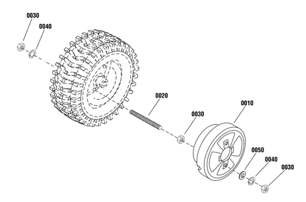 Part Location Diagram of 1696352YP Murray WHEEL WEIGHT REAR